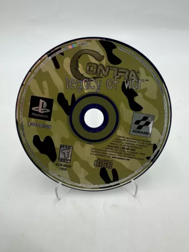 Contra: Legacy of War (Sony Playstation 1 PS1, 1996) Disc Only Tested Working
