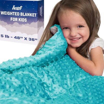 Super-Soft Kids Weighted Blanket Pounds Easy