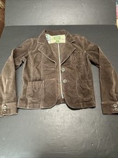 U.S. Polo Assn Brown Jacket Sz L Women  s 2 Button