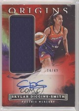 2023 Panini Origins WNBA Jersey Red 14/49 Skylar Diggins-Smith #JA-SDS Auto 11ba