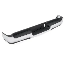Rear Bumper Assembly Chrome Steel For 2019-2023 Dodge RAM 1500 w/o Park Holes