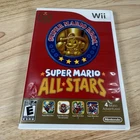 Super Mario All-Stars Nintendo Wii (2010) 4 n 1 Mario bros CIB Tested