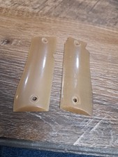 1 Decent Vtg. Horn Grips For Colt Govt. Model .380