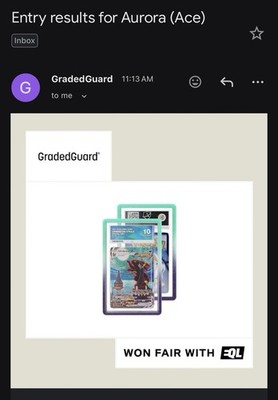 NEW - Graded Guard AURORA Limited to 2000! For ACE Slabs (PRESALE; Ships ASAP)