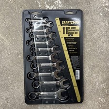 Craftsman Professional Nos 11pc Sae Stubby Wrench Set Usa 1 To 38 44138
