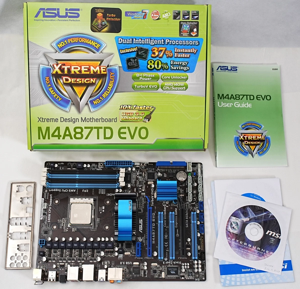 amd phenom ii x4 motherboard products for sale | eBay