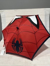 Easter Gift New Disney Store Kids Marvel Spider-Man Umbrella Ages 4  Up NWT