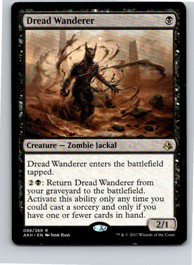 Magic the Gathering Dread Wanderer Amonkhet MTG Free Shipping!