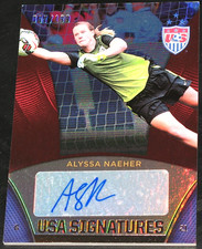 2015 USA Soccer National Team Alyssa Naeher Signatures # 097/199 Auto USWNT