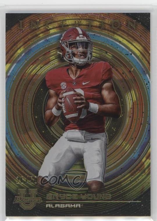 2022-23 Bowman Inception University Gold Foil V1 26/50 Bryce Young #81 s1i
