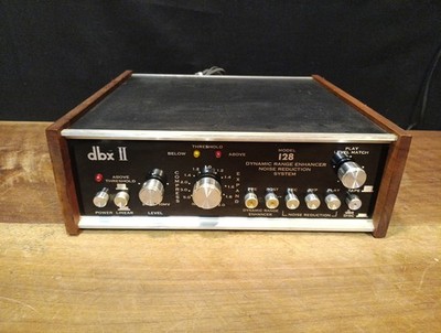 Vintage dbx ll Range Enhancer Noise Reduction System  Model 128. Tested/Working