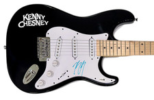 Kenny Chesney Signed Autograph Electric Guitar Country Music Singer JSA COA