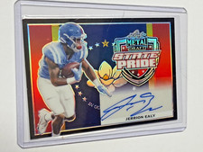 2022 Leaf Metal Draft State Pride Black 7/15 Jerrion Ealy #SP-JE1 Auto