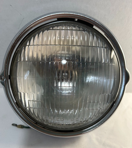 1973 Honda CB350F OEM Stanley HM19MS Headlight & Bucket Assembly 33120-333-670