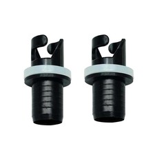 2-Pack Inflatable Kayak Pump Hose Adapter for Halkey-Roberts, Air Valve Noz