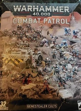 Warhammer 40k Genestealer Cult Combat Patrol Old Version Box Damaged