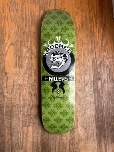 Krooked Killers Skateboard 2010 Deck mark Gonzales Gonz RARE