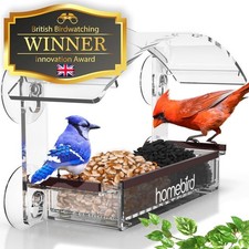 Window Bird Feeder with Strong Suction Cups - Upgraded 2025 Model Amazon NEW