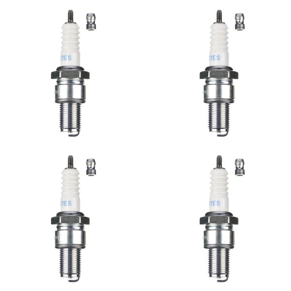 NGK ZüNdkerze BR7ES 5122 4Er Set (FüR: Kawasaki Z 440 D Ltd KZ440D 82-84 )-image