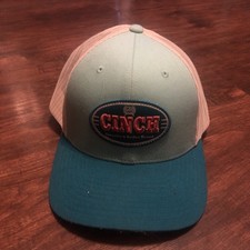 Cinch Trucker Hat Turquoise Americas Rodeo Br...