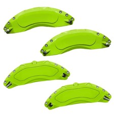Green Powder Coated Caliper Covers Chevy Corvette 2020-2025 Stingray Front Rear