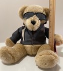 ARAMIS Motorcycles Plush Teddy Bear Leather Jacket Collector - COOL -Price to Go — photo 6