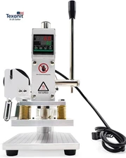 Upgraded Hot Foil Stamping Machine 5X7Cm 110V Digital Embossing Machine Manual T