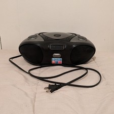 iLive blue Ibc233b Bluetooth Boombox Speaker Cd Player Fm Radio
