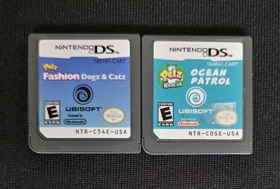 Petz Fashion: Dogz & Catz + Petz Rescue: Ocean Patrol Bundle (Nintendo DS)