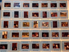 Huge Lot Of 138 Vintage Mixed Family Ektachrome Film Slides