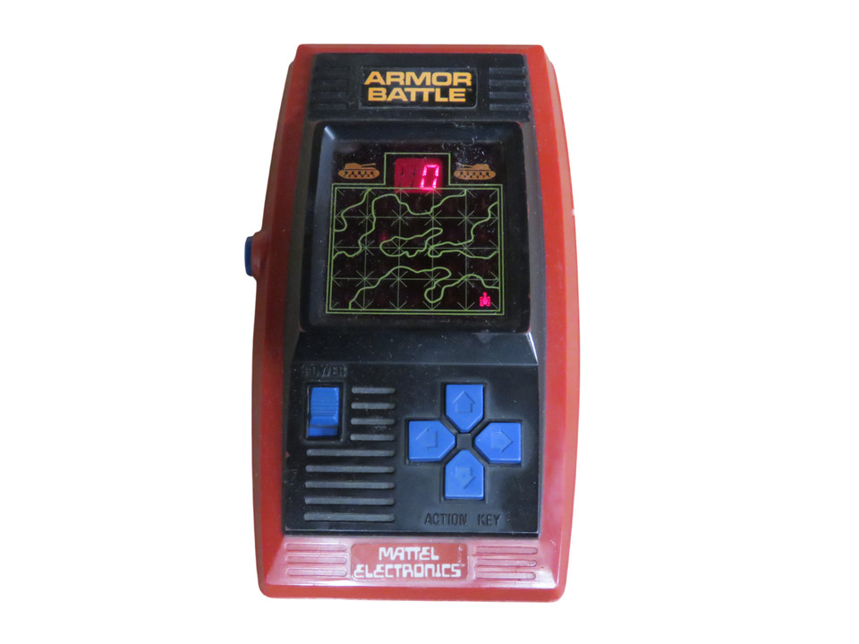 1978 Mattel Electronics Armor Battle Vintage Handheld Game Tested - NICE