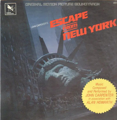 John Carpenter, Alan Howarth Escape From New York Varèse Sarabande Vinyl LP