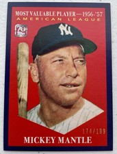 2021 Topps X Mickey Mantle Collection Baseball Cards Checklist 26