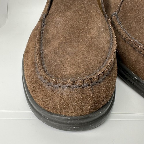 PETER MILLAR Suede Lace Up Shoes, Cocoa Brown, 10.5 M - Picture 9 of 22