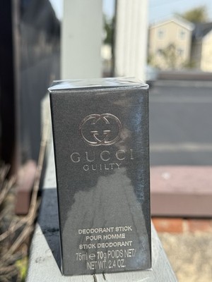 GUCCI GUILTY Pour Homme Men Deodorant Stick 2.4 oz / 75 ml New Sealed