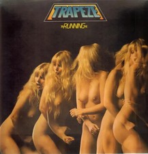 Trapeze Running GERMAN ORIGINAL WITH NUDE COVER shark Vinyl LP