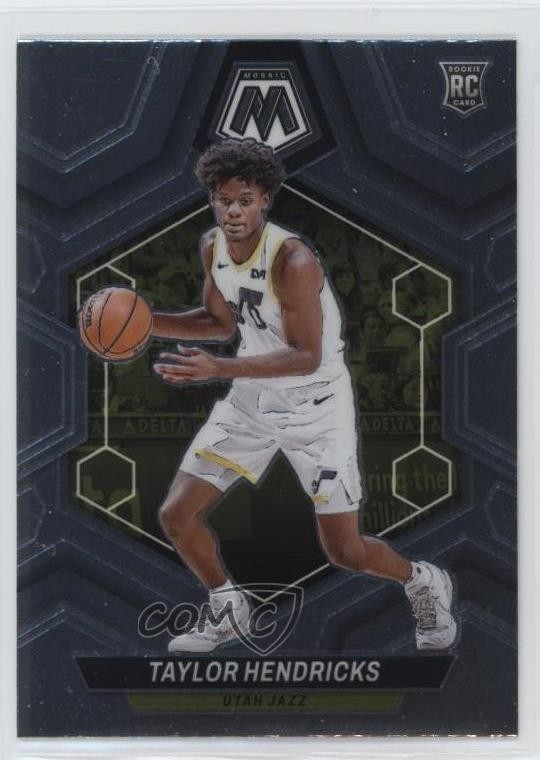 2023-24 Panini Mosaic Rookies Taylor Hendricks #221 1d13
