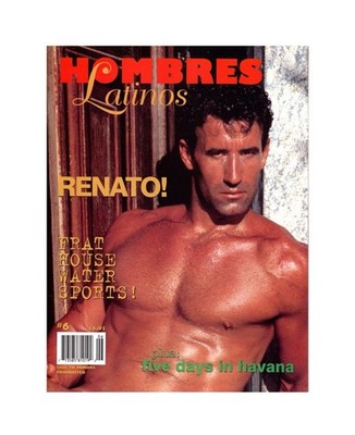 Hombres Latinos #6 Nov 1996, Vintage Gay Magazine, Handsome Latino Male Models
