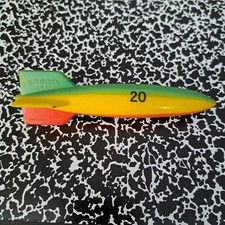 Vintage TOYPEDO Swim Ways Gliding Underwater Pool Toy Multicolored TORPEDO HTF