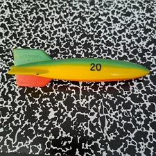 Vintage TOYPEDO Swim Ways Gliding Underwater Pool Toy Multicolored TORPEDO HTF