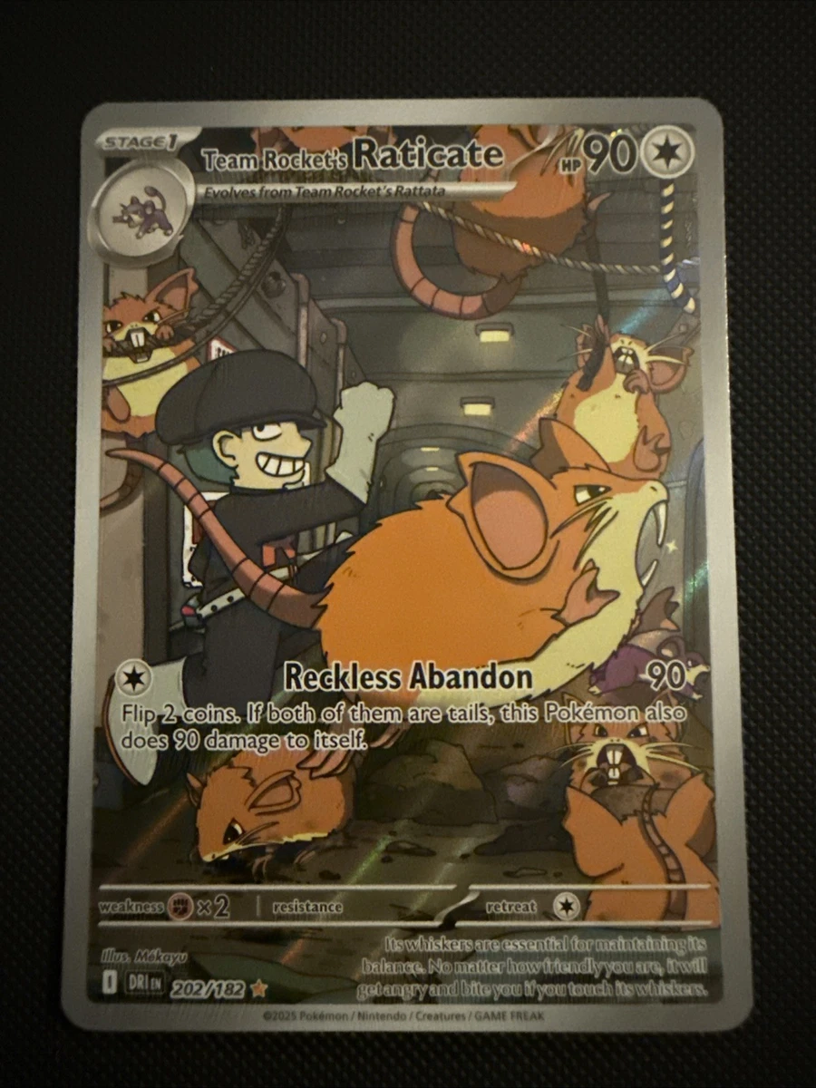 Team Rocket's Raticate Pokémon TCG Cards for sale | eBay