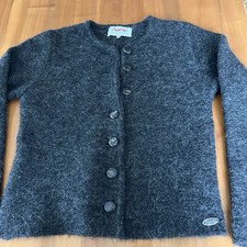 Damen-Trachtenjacke, Gr&ouml;&szlig;e 42, Steffner Country, anthrazit, kurze Form