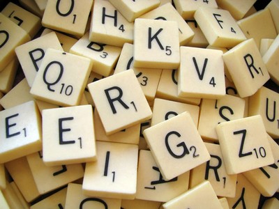 Original Scrabble Tiles Game Parts You Pick Cream Ivory Plastic Letters letter