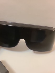 Sega 3D Glasses Sega Master System With Adapter Tested Works NO FRAMES