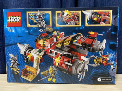 Lego Atlantis Deep Sea Rider 7984 - 2011 Retired Set, Excellent