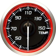 Defi Nippon Seiki Racer Gauge N2 52 Temp Red Df19302