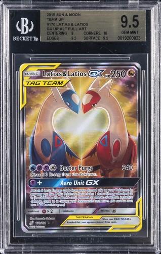 Latias & Latios-GX graded BGS 9.5 for sale on eBay