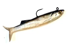 3pack SWIMBAIT STORM WILDEYE LIVE ANCHOVY 5" 1-1/4oz  VMC 2X HOOK