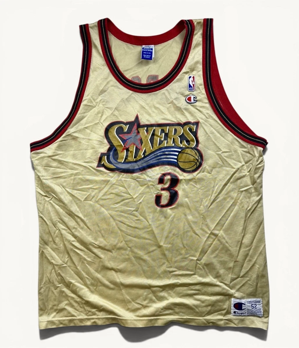 IVERSON 76ers Champion バスケットボールシャツ XL Джерси Champion Allen Iverson NBA - огромный выбор по лучшим ценам