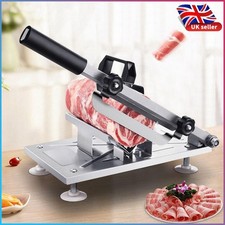 Manual Sheet Meat Slicer Cleaver Frozen Beef Mutton Roll Food Cutter Slice Tool